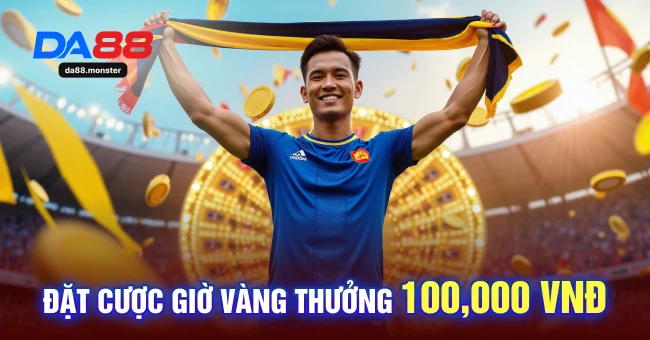 Đặt cược giờ vàng thưởng 100.000 vnd